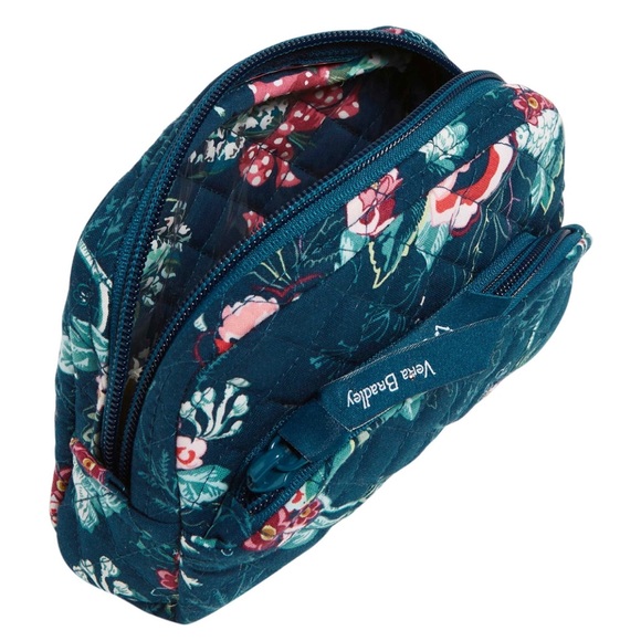 NEW Vera Bradley Mini Cosmetic Bag, Rose Toile - Picture 2 of 2